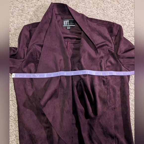 Kut from the kloth drape front jacket, size small - Picture 3 of 6